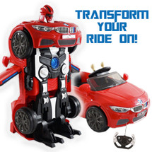 Optimus Prime Transformers Style 12v Robot Car