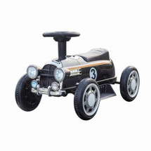 Vintage Car style 6V & Push Along Car