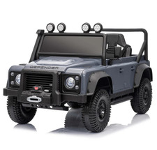 24v Midnight Grey Land Rover Defender Car