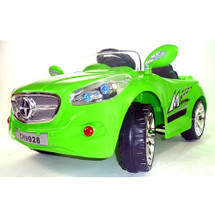 Lime 12v Merc Style Electric Roadster
