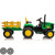 Set of Replacement Front Wheels for 12v JD Groundforce Style Tractor