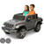 Set of Replacement Front Wheels for High 12V Jeep Gladiator SUV