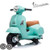 Set of Replacement Front Wheels for Teal 6v Vespa Moped