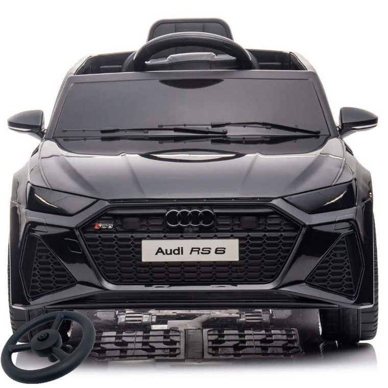 Replacement Steering Wheel for 12V Audi RS6 Version Car