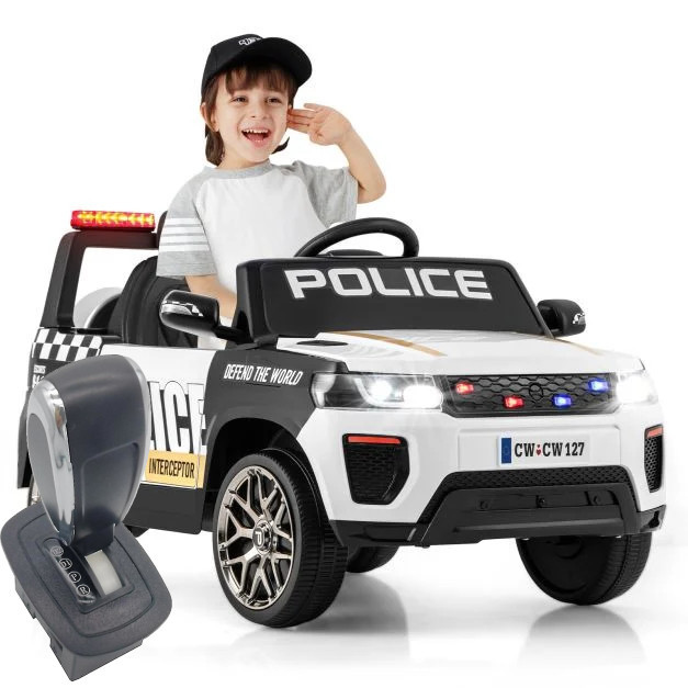 Spare Replacement Forward-Back Gear Stick for 12V Police Interceptor Car + Working & Sirens