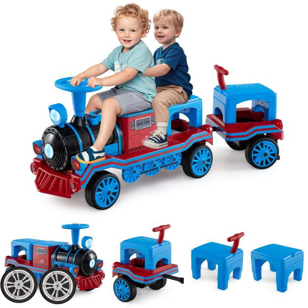 Set of Replacement Front Wheels for 12v Battery Thomas Style Train
