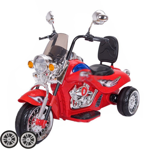 Set of Replacement Rear Wheels for 12v Hot Rod Chopper Motorcycle