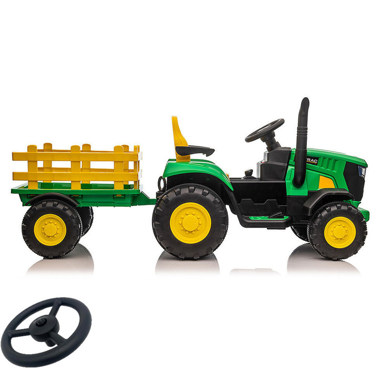 Replacement Steering Wheel for 12v JD Groundforce Style Tractor