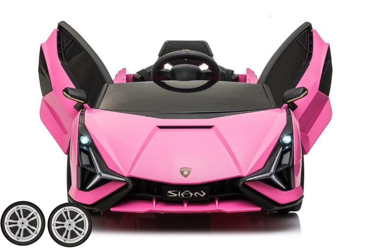 Set of Replacement Front Wheels for 12v Lamborghini Supercar