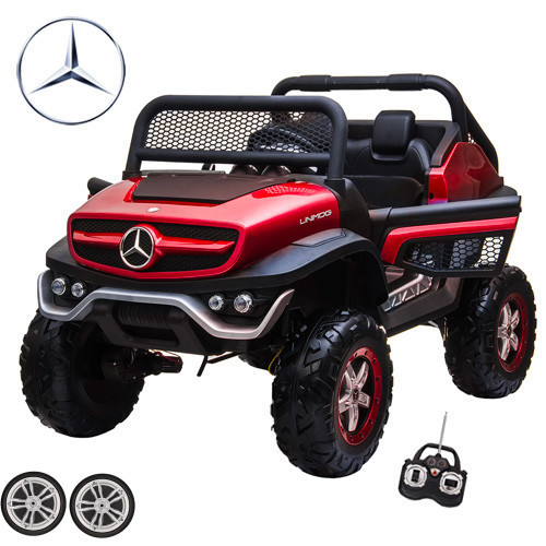 Set of Replacement Rear Wheels for 12v Mercedes Unimog Mega Off Road Buggy