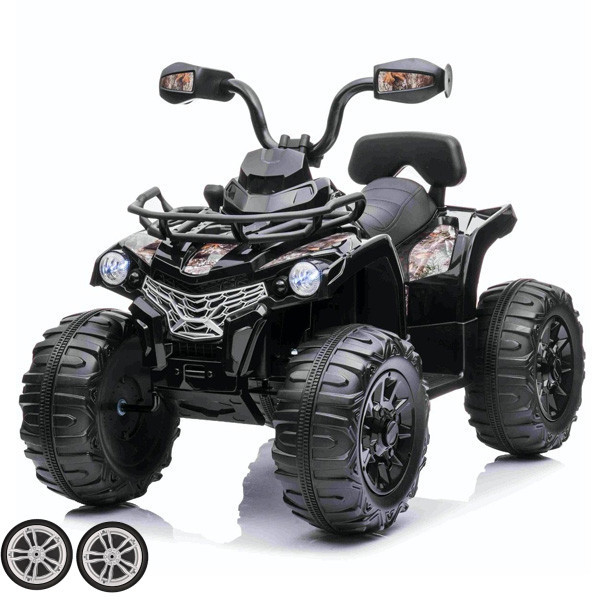 Set of Replacement Front Wheels for 12v Quad & Rack