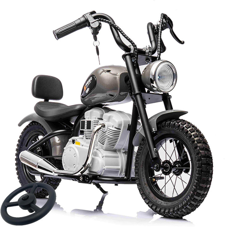 Replacement Steering Wheel for 24v Chopper Style Motorcycle