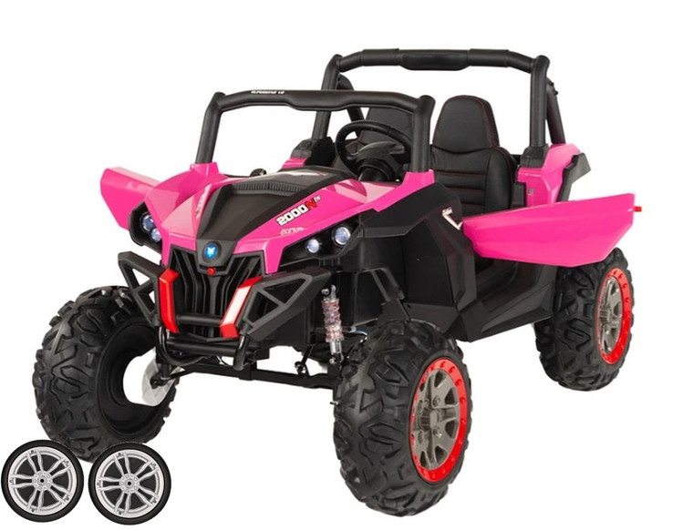 Set of Replacement Front Wheels for 24v Grass Explorer