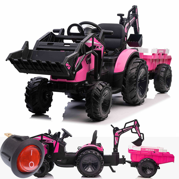 Replacement On/Off Switch for 24v Mega Tractor Digger Loader & Excavator