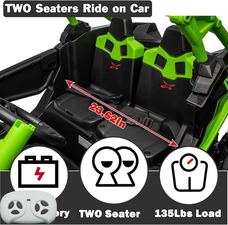 Replacement 2.4g Remote Control Handset for Kids 24v Off-Road Maverick RS BUGGY