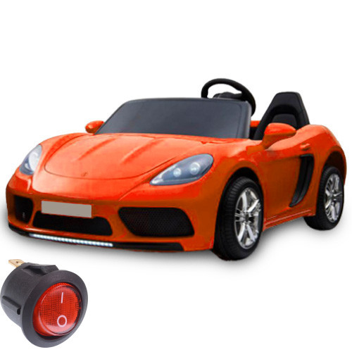 Replacement On/Off Switch for 24v Oversized Super Porsche Style Car