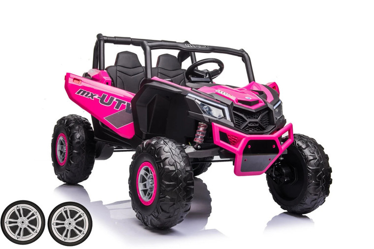 Set of Replacement Front Wheels for 4WD Boss 24v XL UTV Buggy
