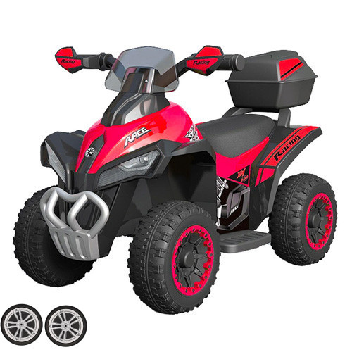 Set of Replacement Rear Wheels for 6V Super-Micro 6V Quad Bike