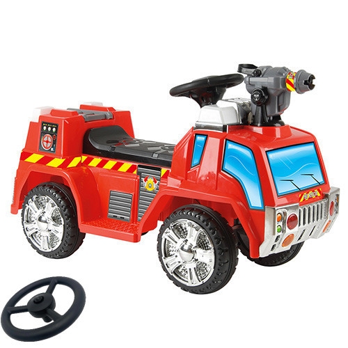 Replacement Steering Wheel for 6v Fire Engine + Bubble Gun