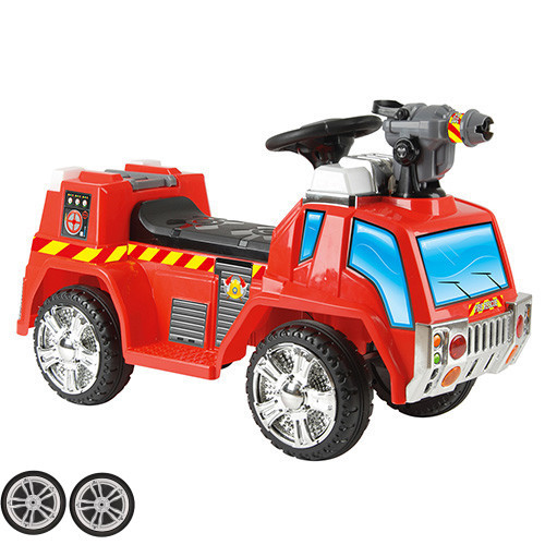 Set of Replacement Rear Wheels for 6v Fire Engine + Bubble Gun