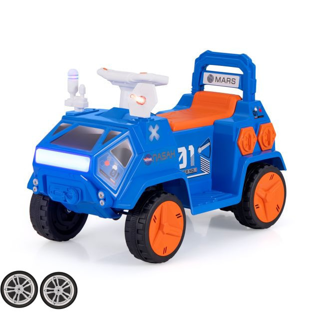Set of Replacement Front Wheels for 6v Mars Space Tour Car