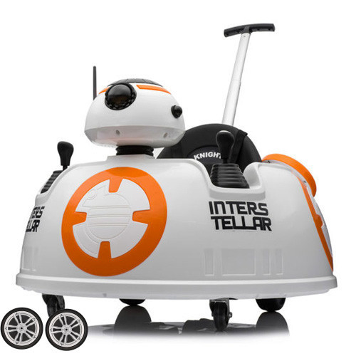 Set of Replacement Rear Wheels for BB-8 Star Wars Style 360 Spin 6v Car