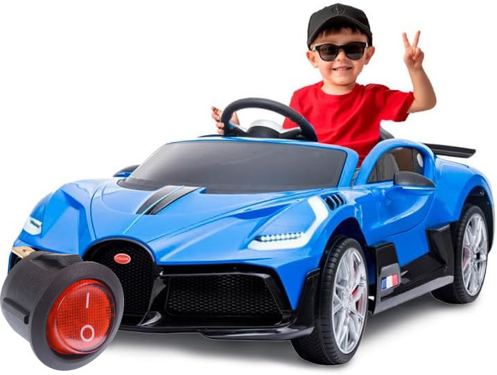 Replacement On/Off Switch for Bugatti Divo 12v Car