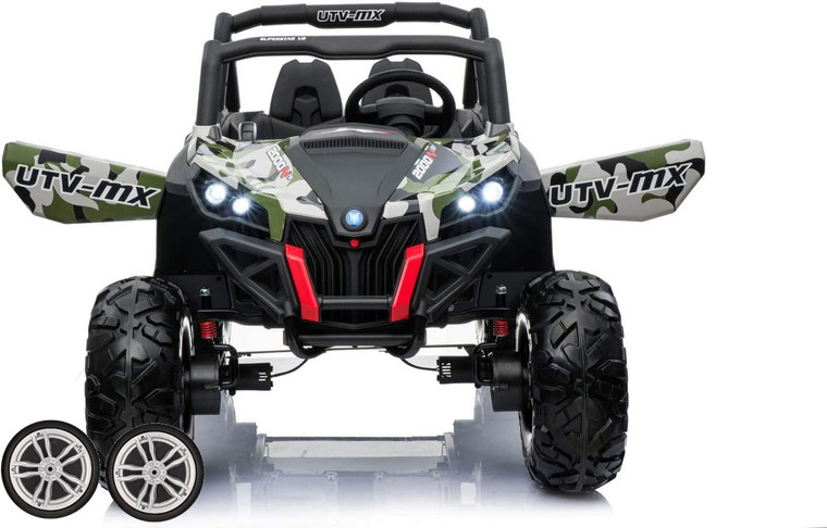 Set of Replacement Front Wheels for Camo 24V AOff-Road Buggy
