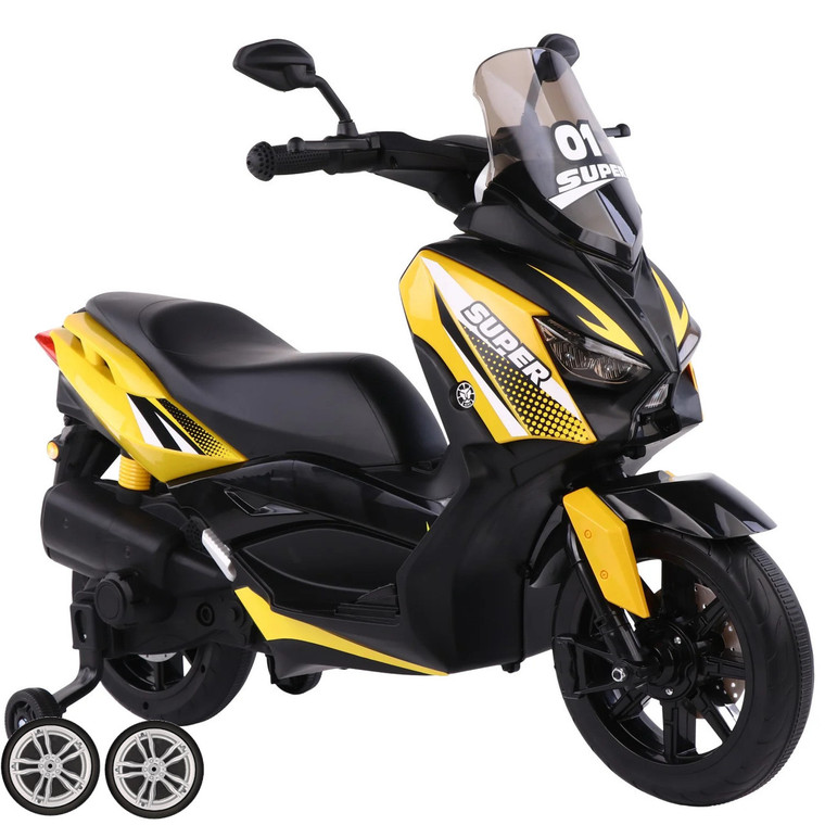 Set of Replacement Rear Wheels for Kiddies 12v Moped Stabilizers