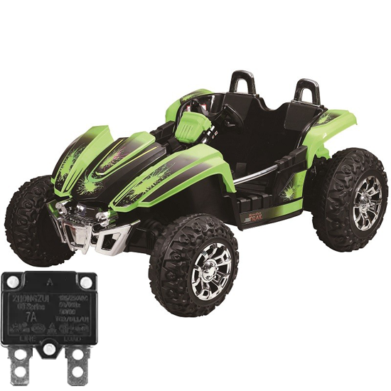Spare Replacement Fuse for Lime 12v Radical Dune Buggy