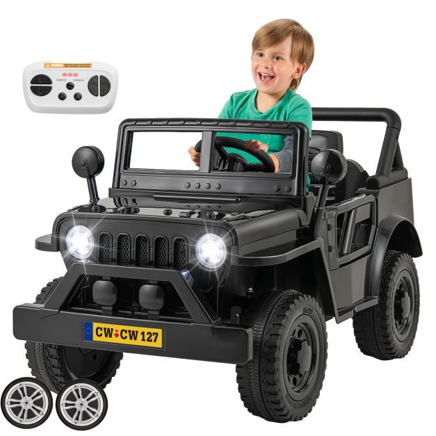 Set of Replacement Front Wheels for Mamba Explorer 12v Wagon