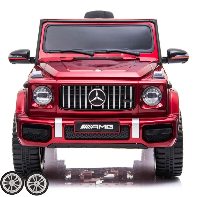 Set of Replacement Front Wheels for Metallic Version XL G63 Car 12v G-Wagon