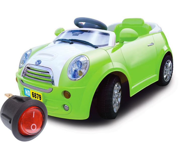 Replacement On/Off Switch for Mini Style 6v Electric Car Plug In