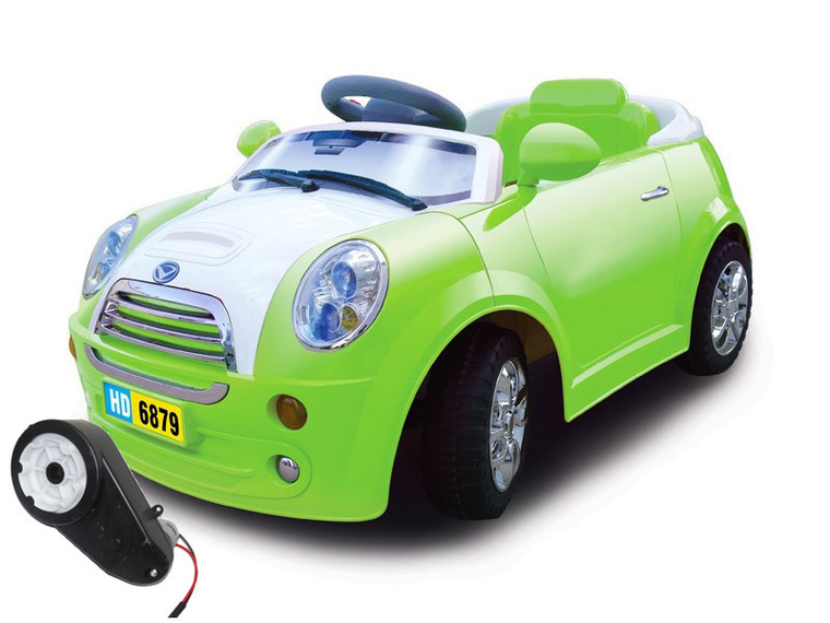 Spare Replacement 6v Motor Set for Kids Mini Style 6v Electric Car Plug In