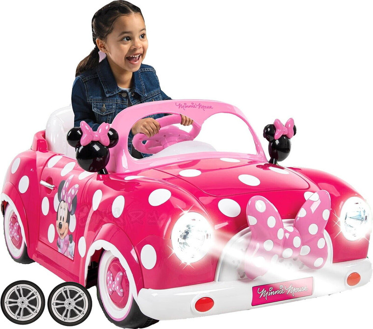 Set of Replacement Front Wheels for Minnie Mouse Disney Car