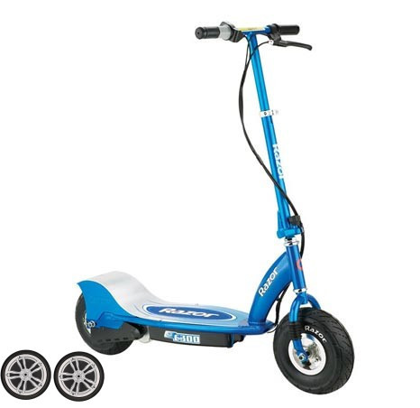 Set of Replacement Rear Wheels for Razor E300 Fast Electric Scooter