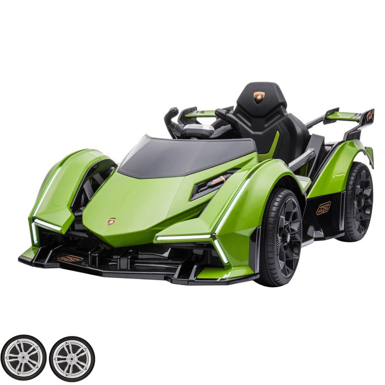 Set of Replacement Front Wheels for Version Lamborghini V12 Car