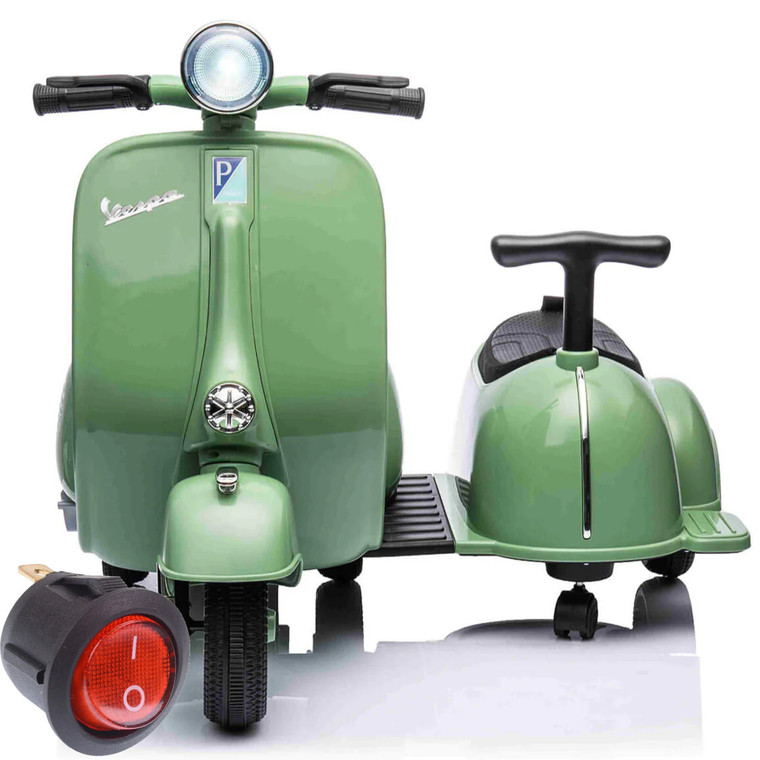 Replacement On/Off Switch for Vespa 6v Electric Moped & Sidecar