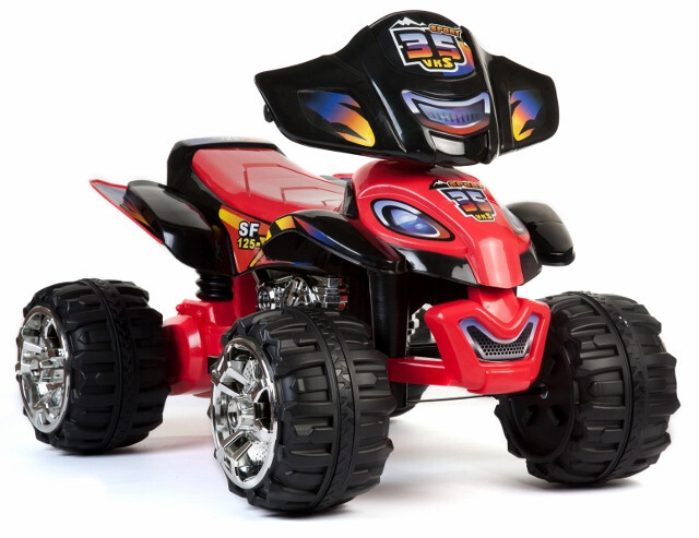 12V Double Motor Transformer Quad Bike