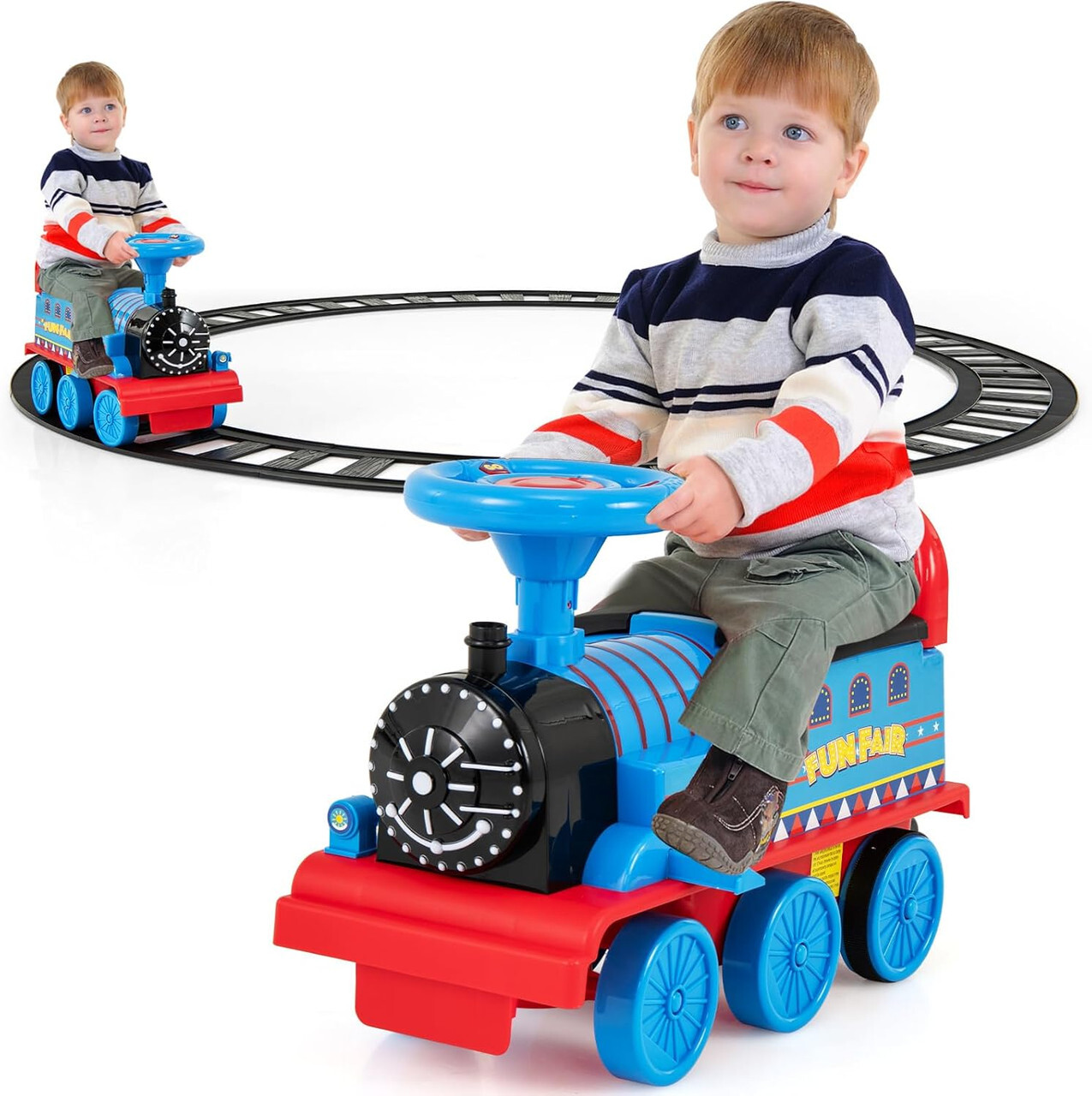 6v Battery Thomas Style Train & Track