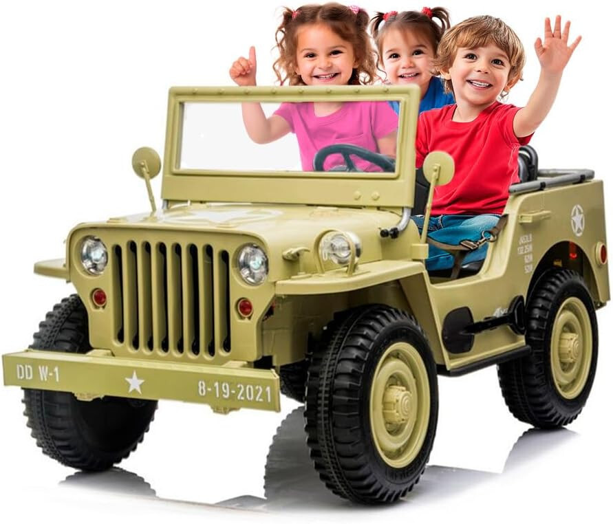 24v Military Khaki Truck