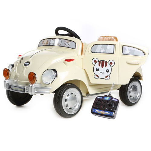 Cute Mini Beetle Style 6v Car