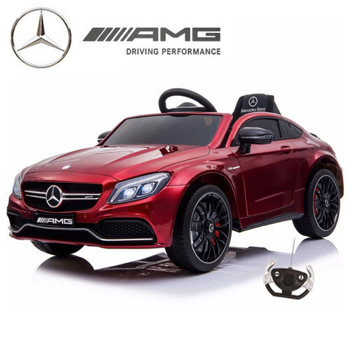 Metallic 12v Mercedes C63 Coupe Car