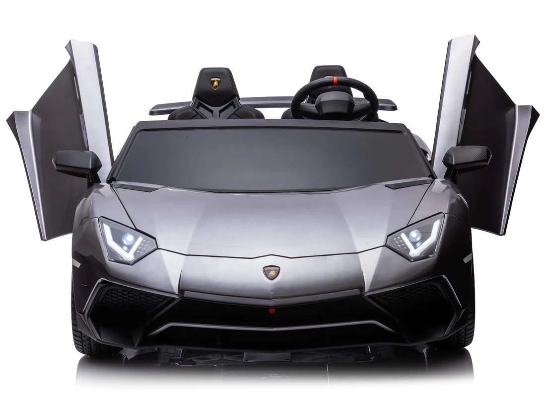 Super-Size 24v Gun-Metal Lamborghini Sports Car