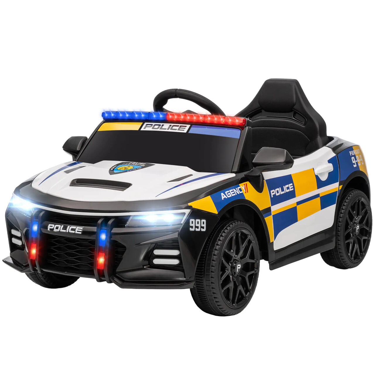 12V Police Style Police Car Siren