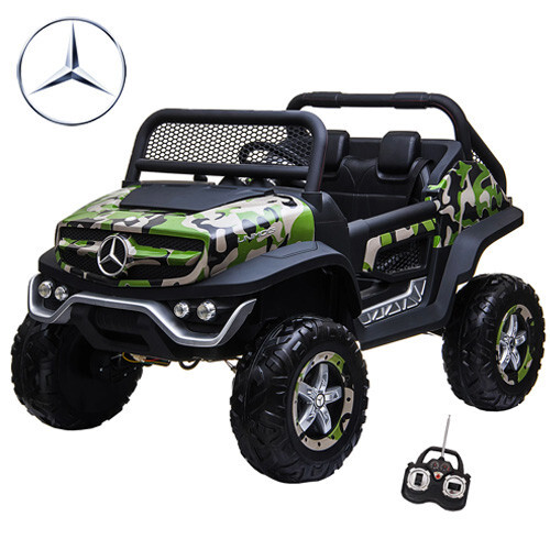 Camo Pattern 12v Mercedes Unimog Mega Jeep