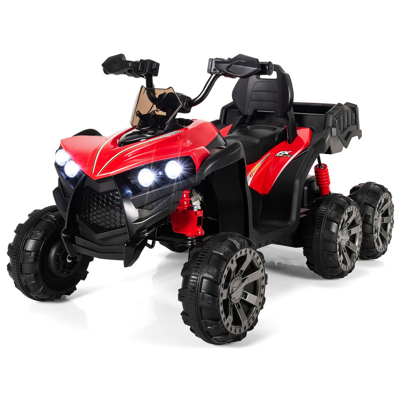 12v 6 Wheel 4WD Quad Bike
