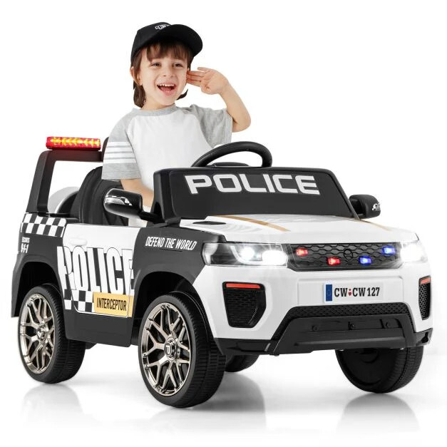 12V Police Interceptor Car + Working & Sirens