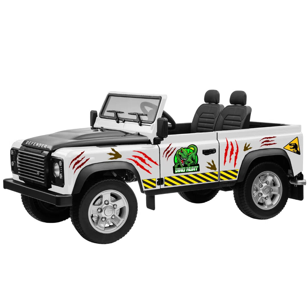 24v Jurassic Dinosuar Land Rover Defender 4WD 4X4