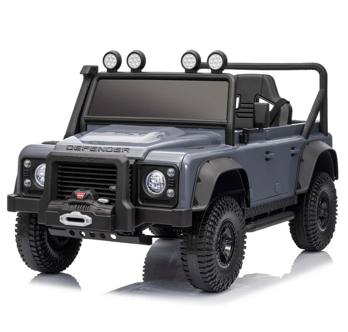 24v Midnight Grey Land Rover Defender Car